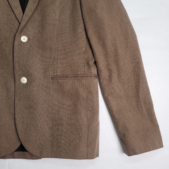 Topman Brown Blazer - Picture 2 of 3